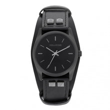Personalise Watch Fusion Black Leather m w f601 - Custom Eco Friendly Gifts Online