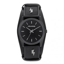 Personalise Watch Fusion Black Leather m w f602 - Custom Eco Friendly Gifts Online