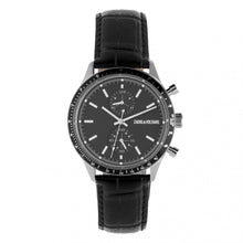 Personalise Chronograph Master Silver Black Black Leather m2s m m906 - Custom Eco Friendly Gifts Online