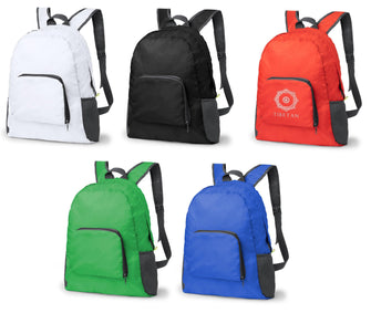 Personalise Foldable Backpack Mendy - Custom Eco Friendly Gifts Online