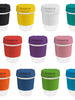 Personalise 12oz/340ml Clear Plastic Karma Kup With Plastic Flip Lid - Custom Eco Friendly Gifts Online