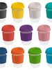 Personalise 12oz/340ml Clear Plastic Karma Kup With Silicon Lid - Custom Eco Friendly Gifts Online