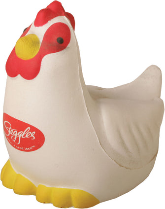 Custom Stress Chicken with Logo