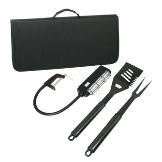 Personalise Bbq Light And Tool Set - Custom Eco Friendly Gifts Online