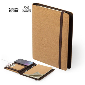 Personalise Charger Notepad Toskan - Custom Eco Friendly Gifts Online